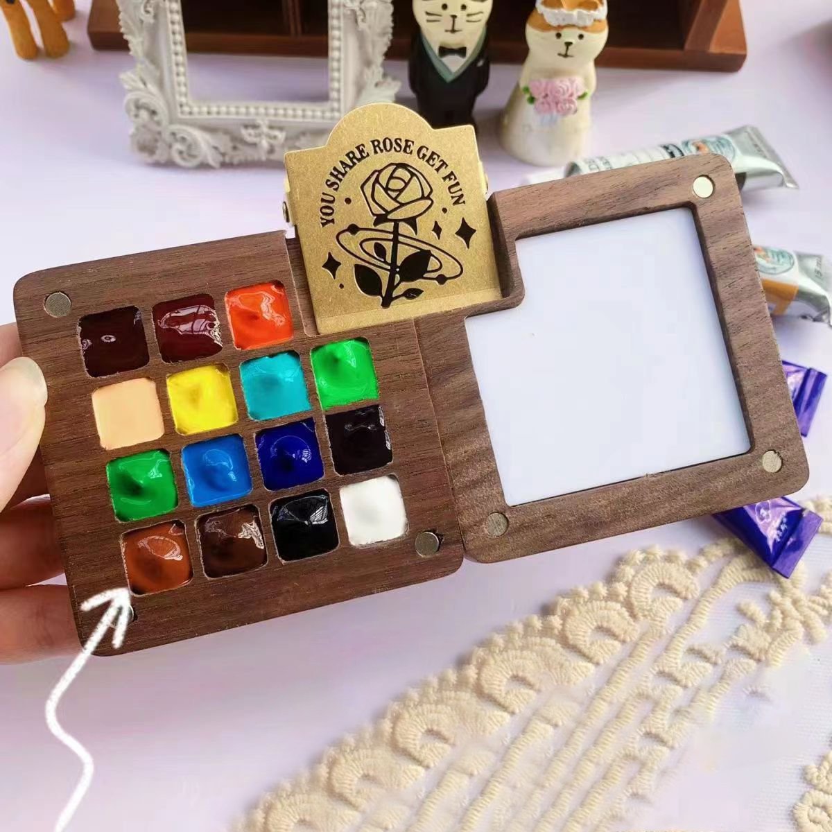 Kit d'aquarelle de poche 