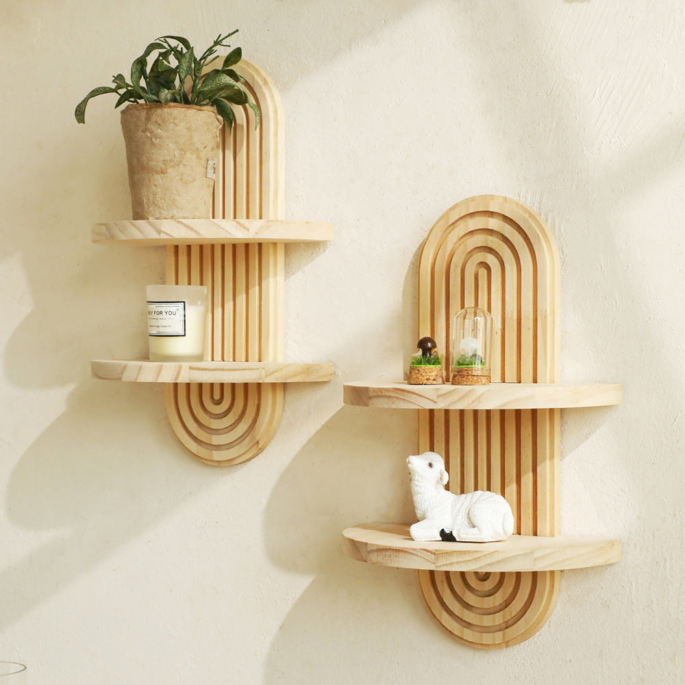 Boho Style Plant Shelf