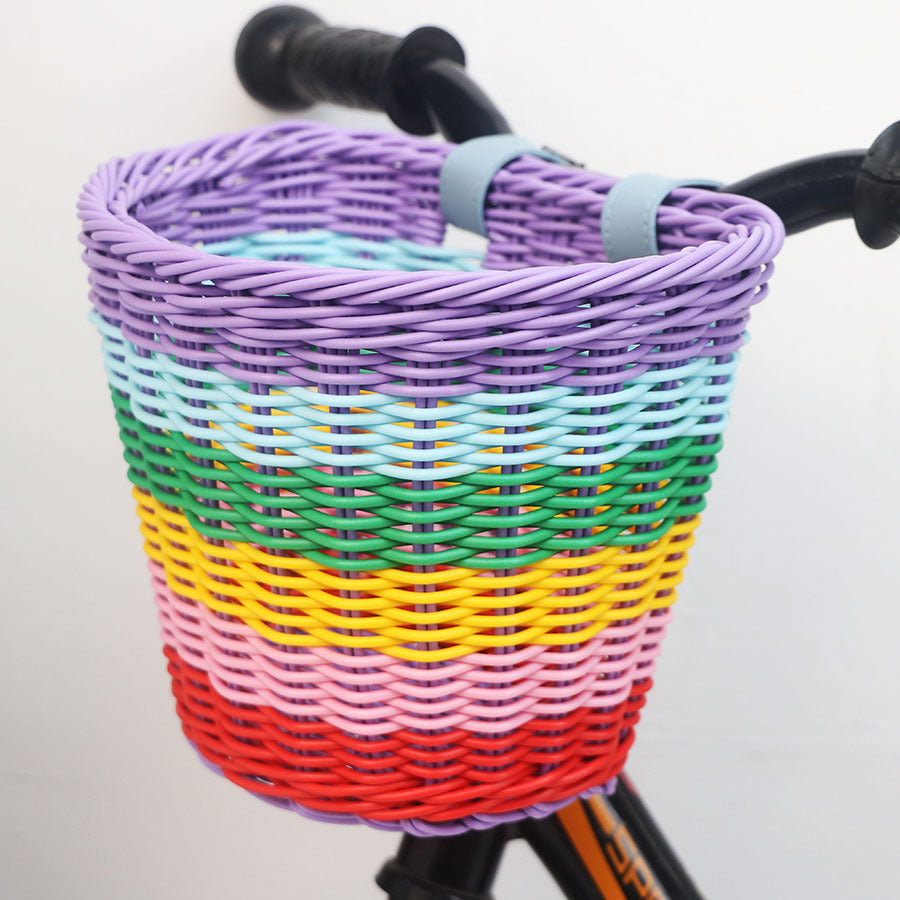 Universal PP Woven Bike Basket – For Scooters & Kids Bikes