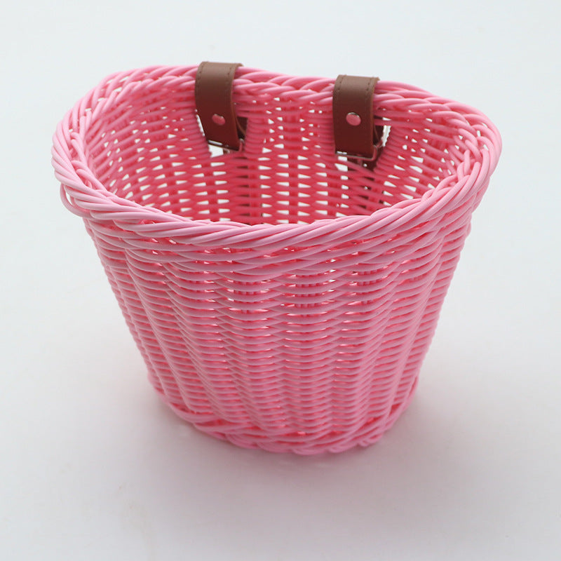 Universal PP Woven Bike Basket – For Scooters & Kids Bikes