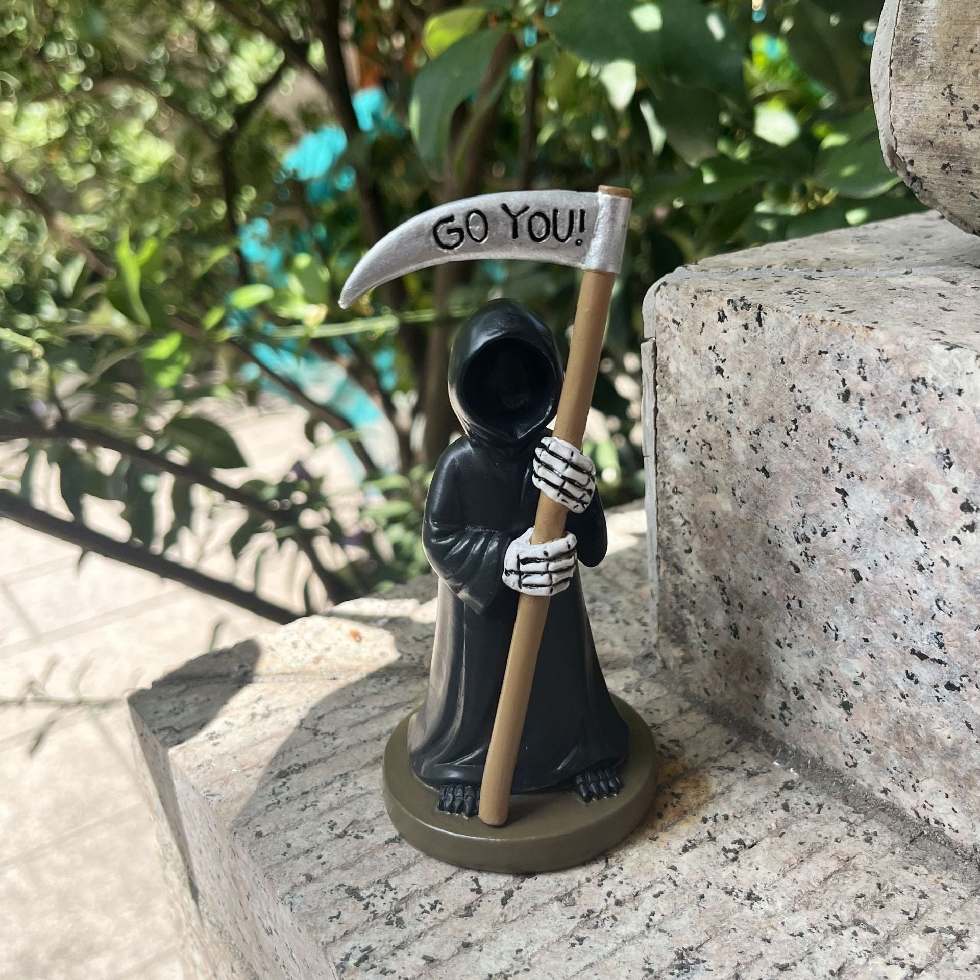 Figurine de soutien émotionnel Grim Reaper 