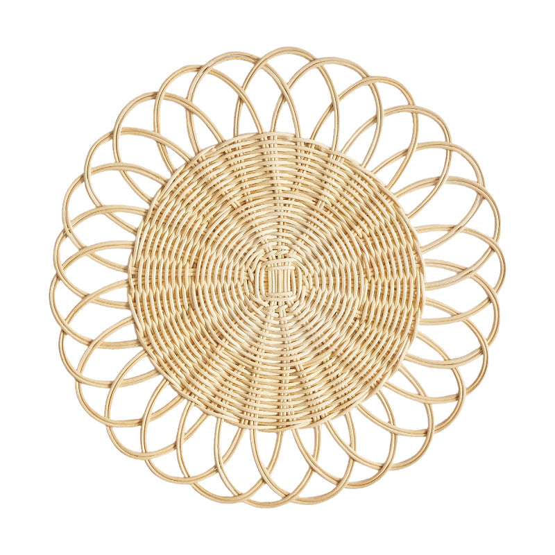 Set de table tissé en rotin naturel