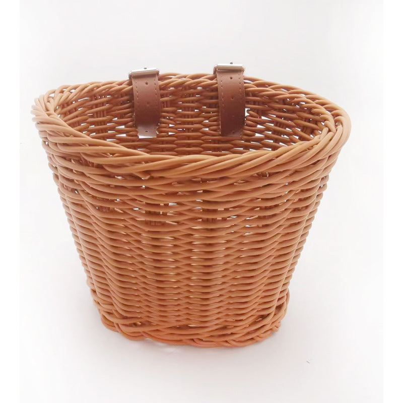 Universal PP Woven Bike Basket – For Scooters & Kids Bikes