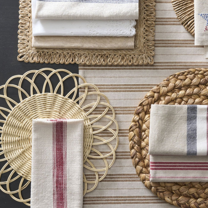 Set de table tissé en rotin naturel