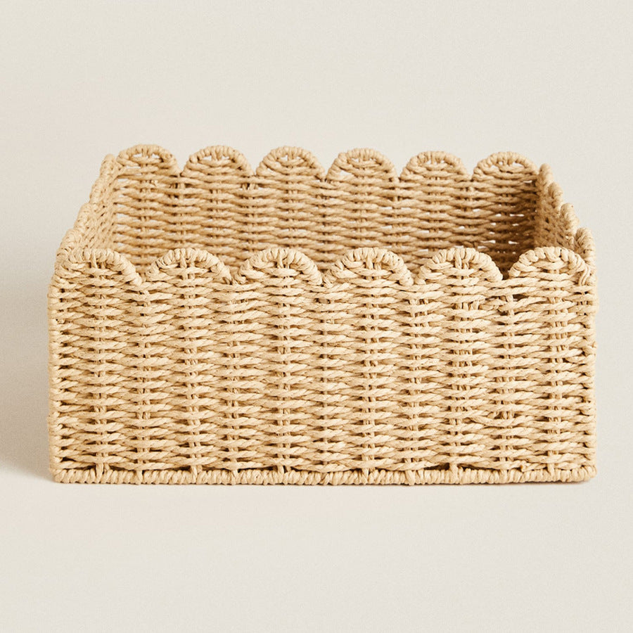 Eco Paper Rope Storage Baskets – Large Capacity Organizers