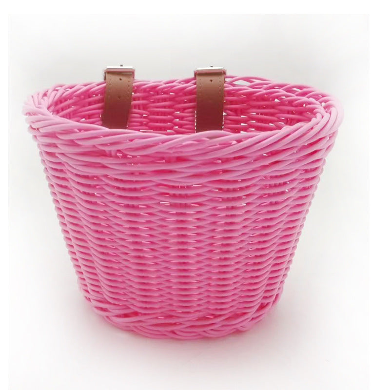 Universal PP Woven Bike Basket – For Scooters & Kids Bikes