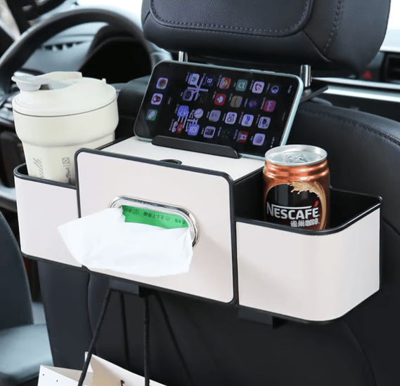 3-in-1 Car Backseat Organizer – Keep Your Ride Clean & Organized!