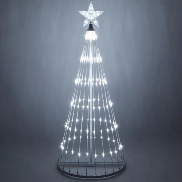 🌈Réductions de Noël anticipées🎄Sapin de Noël d'extérieur animé à LED multicolore 