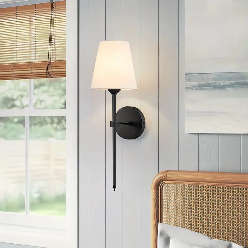 Aucun perçage requis - Applique d'ambiance rétro - Brillance toute la journée sans effort qui transforme votre maison en une oasis chaleureuse 