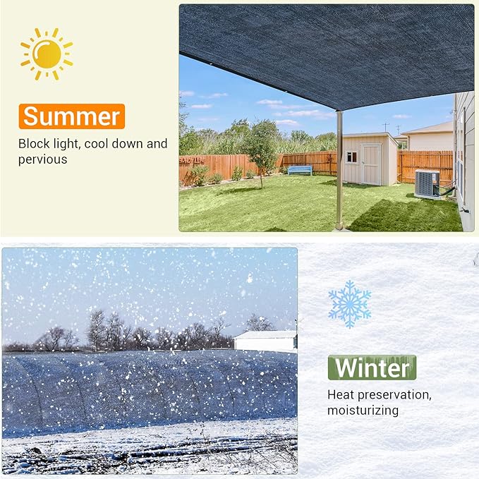 🔥Promotion de vente chaude d'été - 49 % de réduction 🌞 - Filet d'ombrage pour cour extérieure 