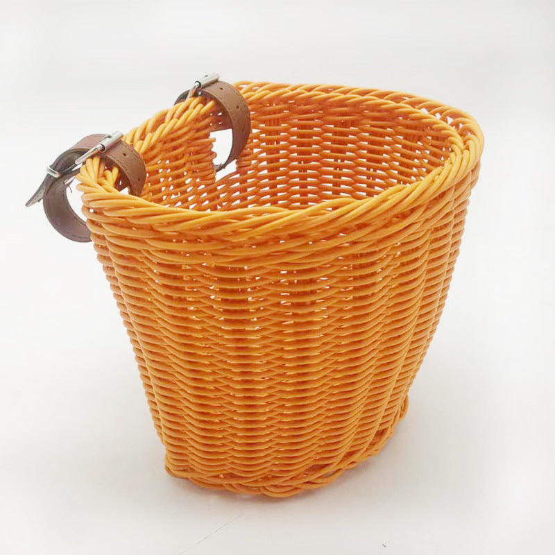 Universal PP Woven Bike Basket – For Scooters & Kids Bikes