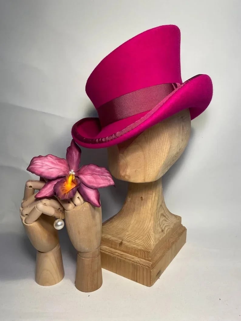 🎁20% DE RÉDUCTION - Chapeau haut de forme asymétrique 