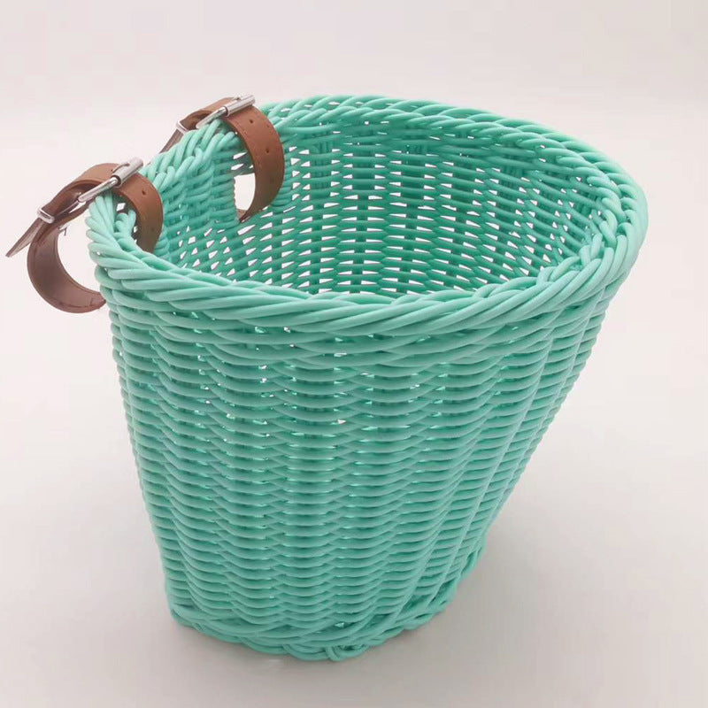 Universal PP Woven Bike Basket – For Scooters & Kids Bikes