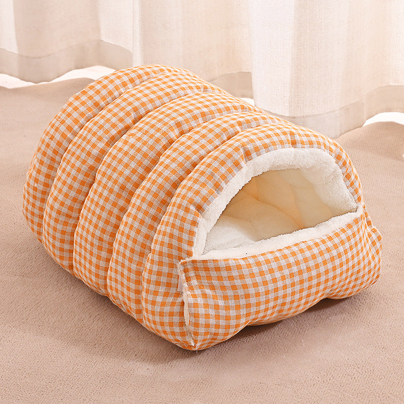 🐈Removable and Washable Winter Closed-off Cat Bed💝