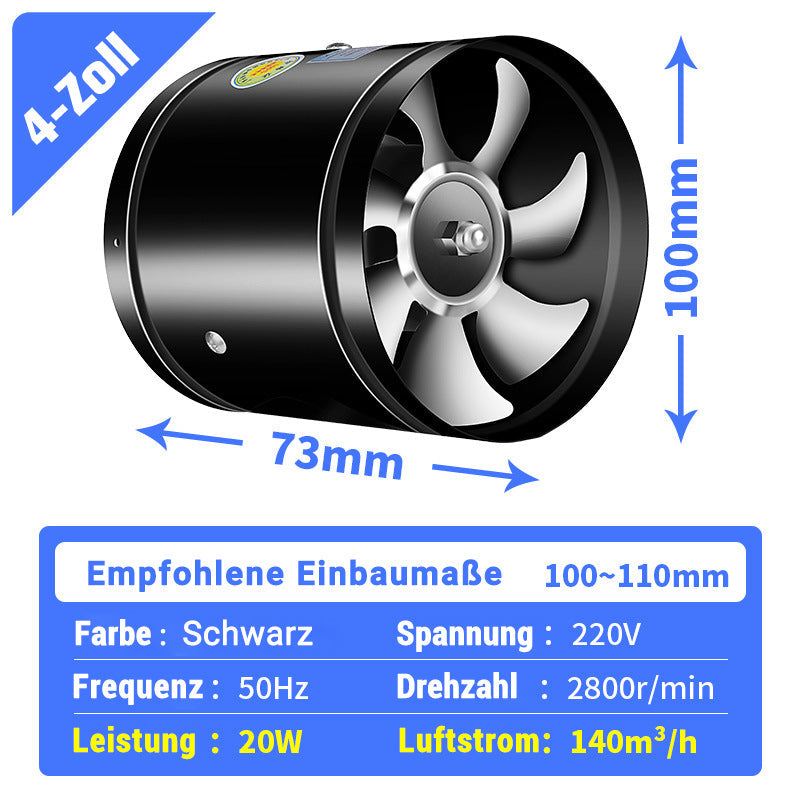 🔥Convient à de multiples scénarios - haute vitesse, haute puissance, aspiration ultra-puissante et ventilateur d'extraction silencieux 