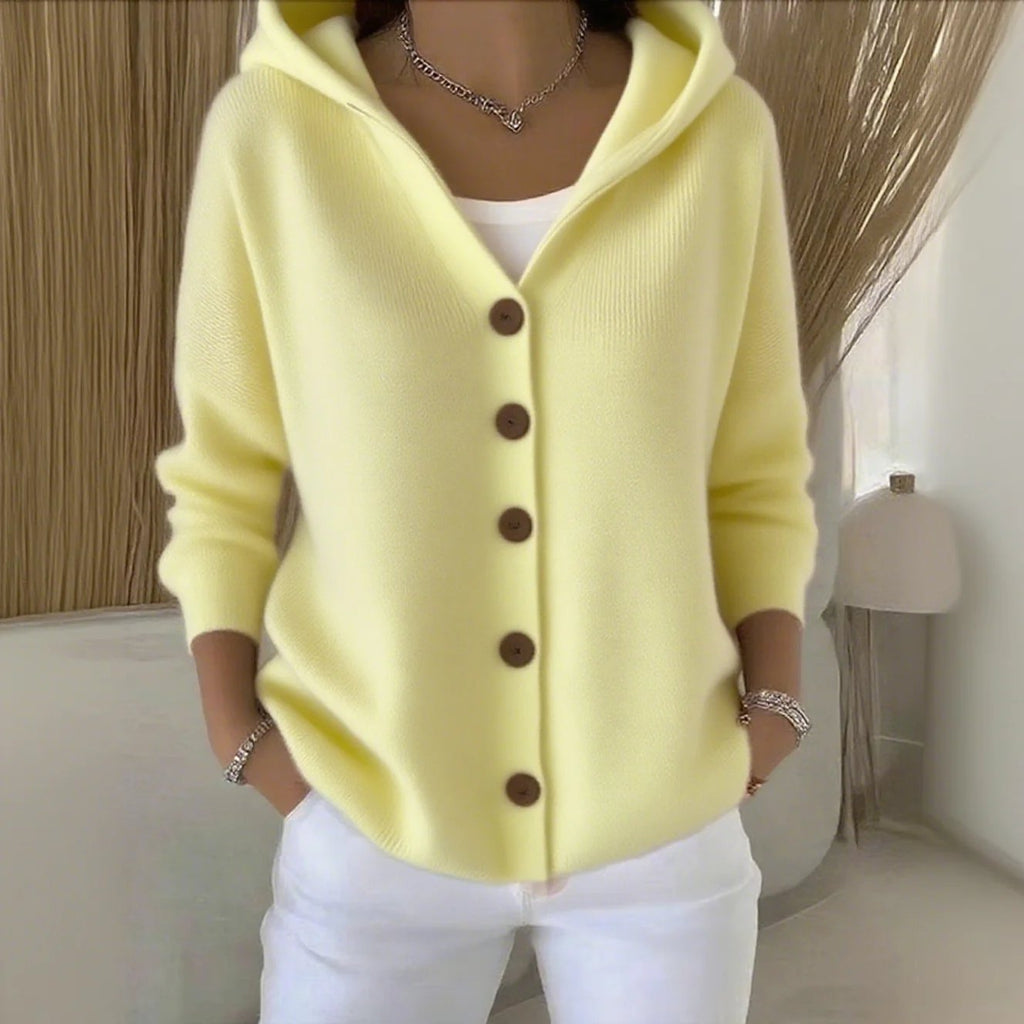 🔥Women's Blended Long-Sleeve Comfortable Casual Cardigan