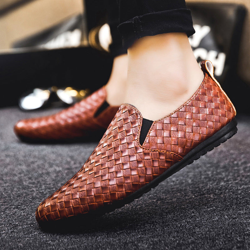 Chaussures décontractées à semelles souples et élégantes pour hommes 