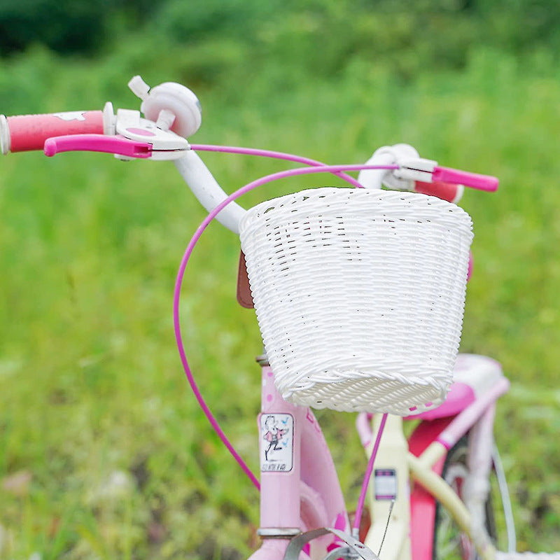 Universal PP Woven Bike Basket – For Scooters & Kids Bikes