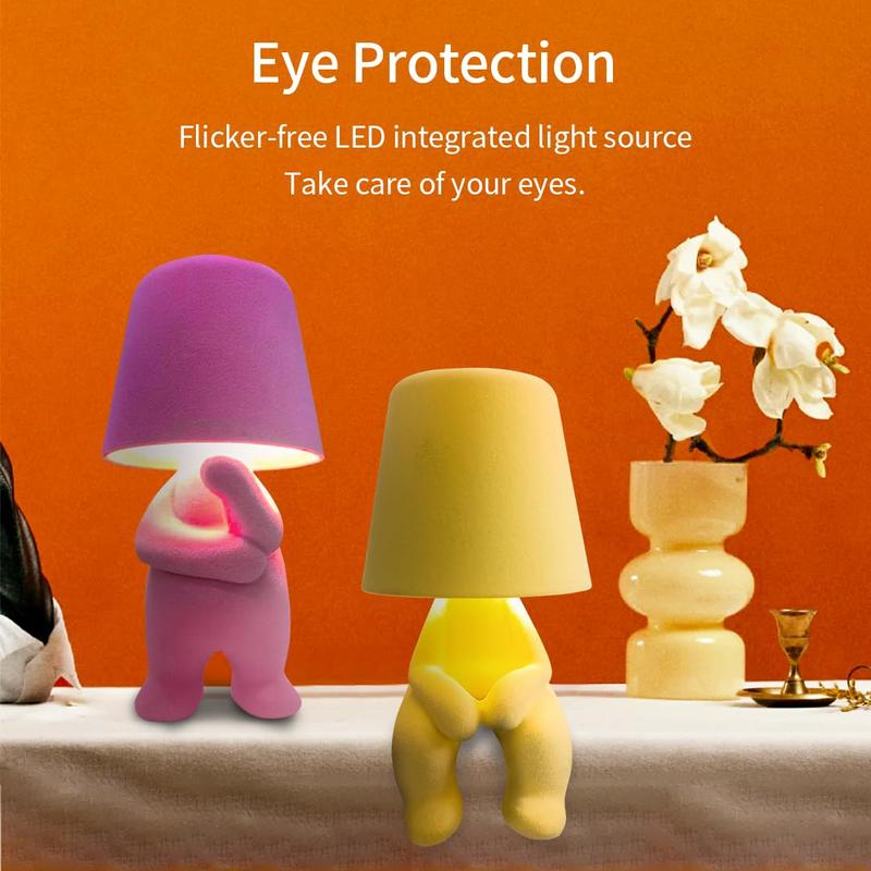Mini lampe de table en forme de poupée mignonne 