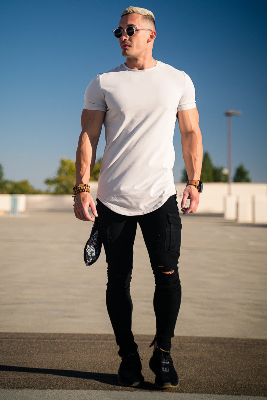 T-SHIRT DROP-CUT ESSENTIEL 