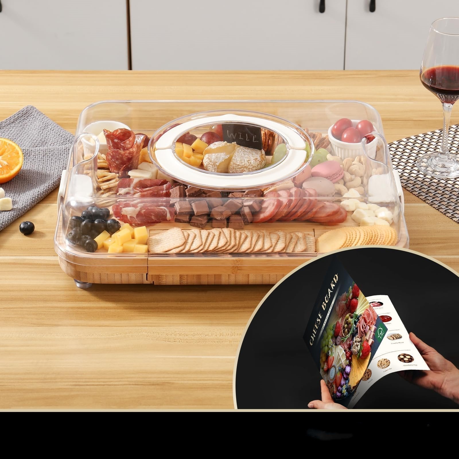 Ensemble de plateaux à fromages 