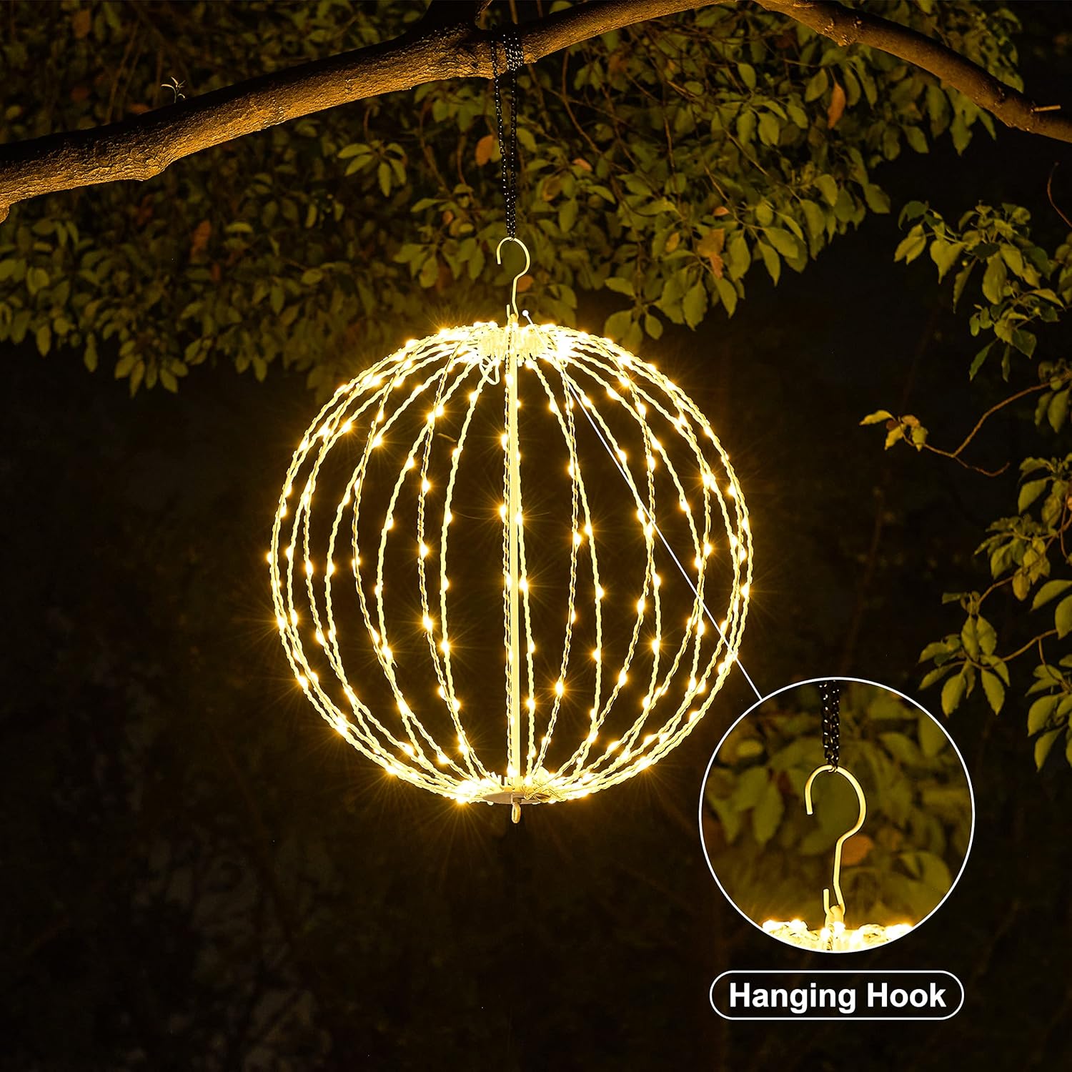 🔥Boule lumineuse durable, imperméable, longue durée, légère et brillante 