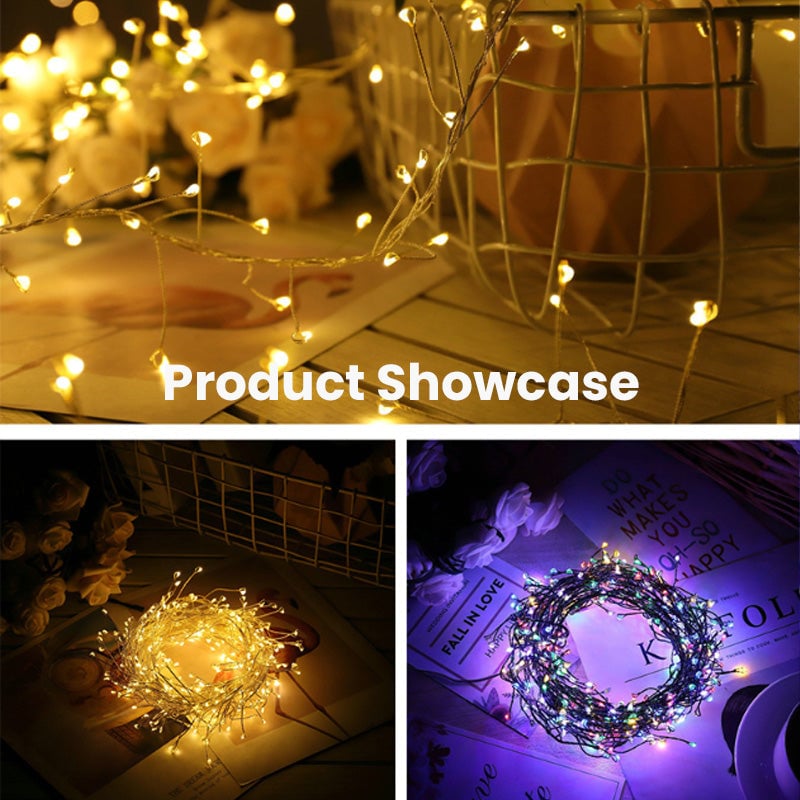✨VENTE 49 % DE RÉDUCTION !!!✨✨Guirlande lumineuse pétard en fil de cuivre 