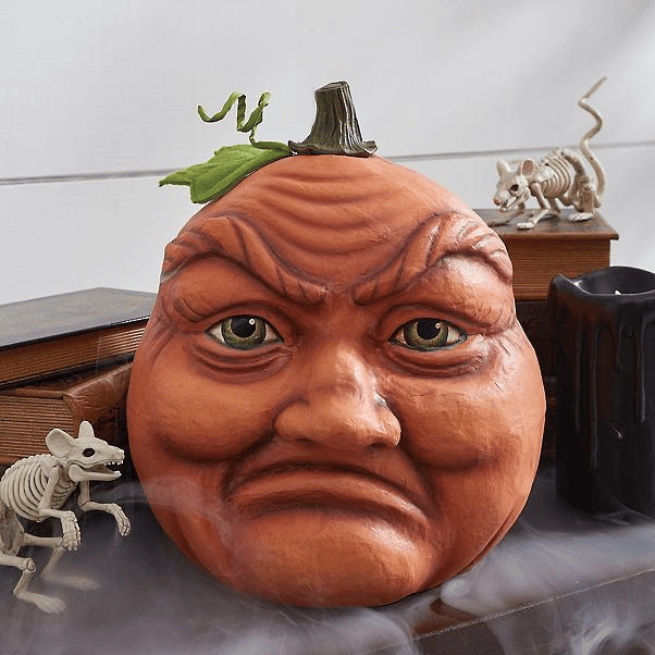🎃Prévente d'Halloween -50 %🎃Décoration de jardin de citrouille expressive pour l'intérieur 