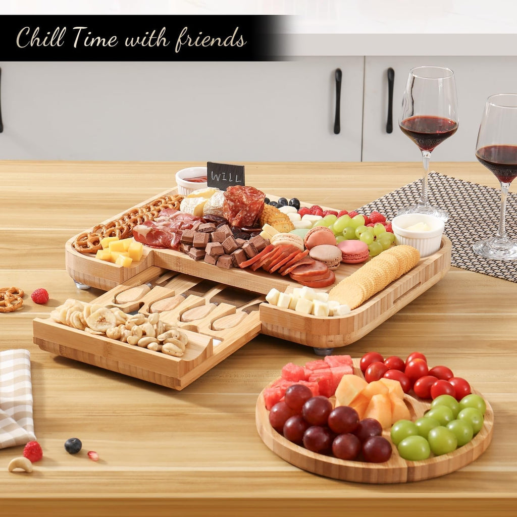 Ensemble de plateaux à fromages 