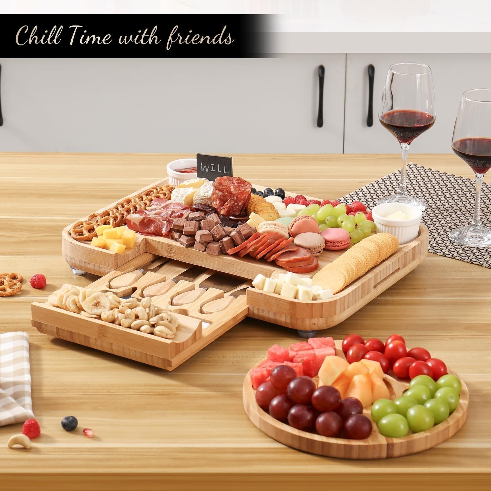 Ensemble de plateaux à fromages 
