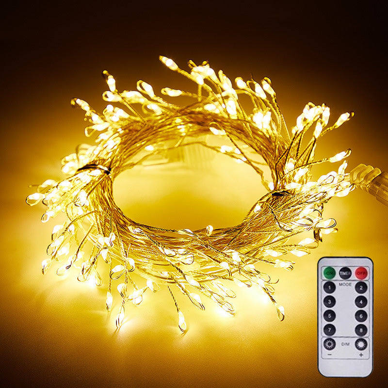 ✨VENTE 49 % DE RÉDUCTION !!!✨✨Guirlande lumineuse pétard en fil de cuivre 