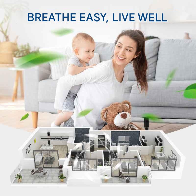 🔥Convient à de multiples scénarios - haute vitesse, haute puissance, aspiration ultra-puissante et ventilateur d'extraction silencieux 