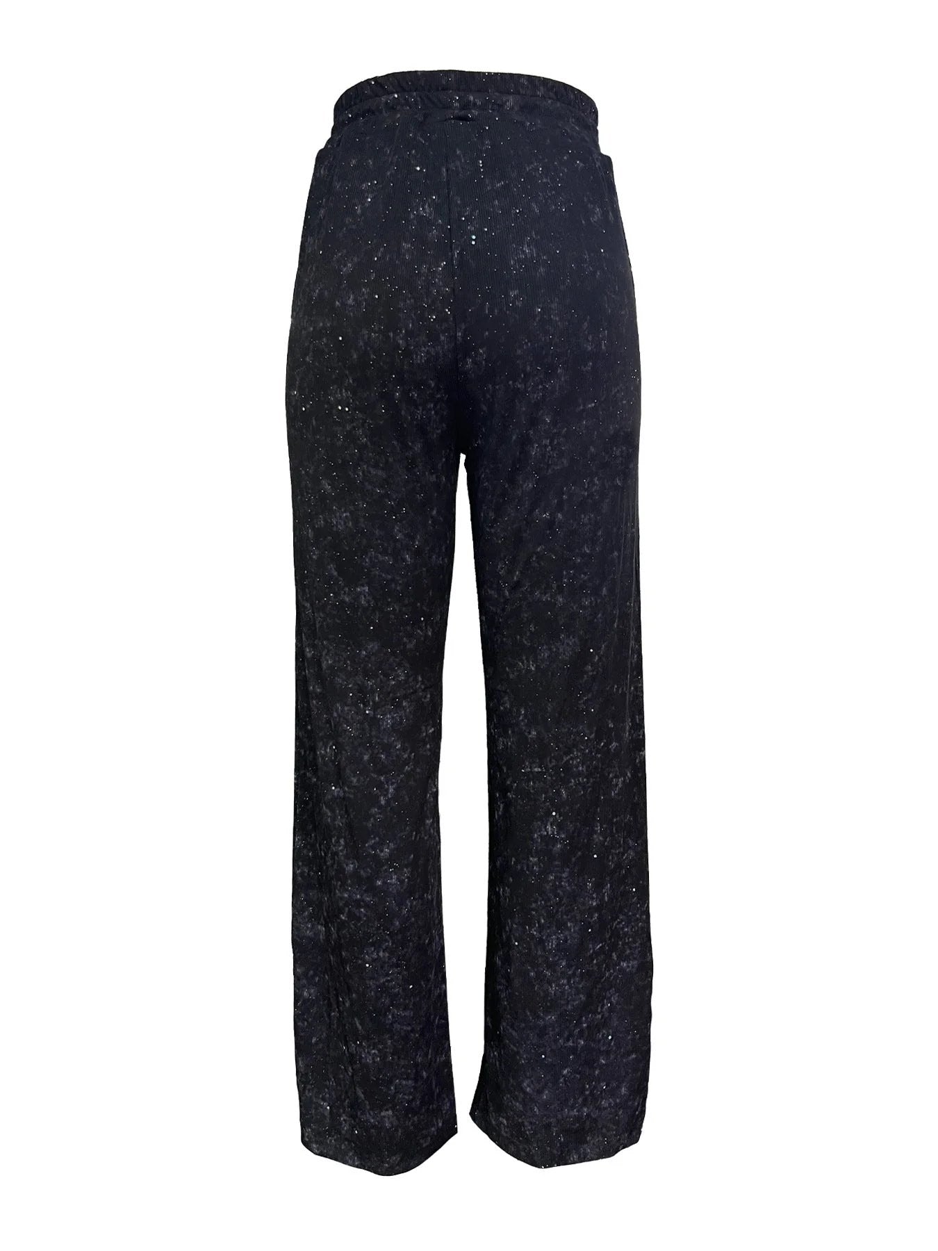 🎅Women's Sequin Sparkle Wide Leg Pants with Elastic Waistband - Buy two and get free shipping!