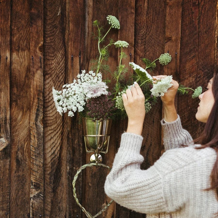 🔥2025 VENTE CHAUDE 🔥🌷Vase mural en opale fabriqué à la main 