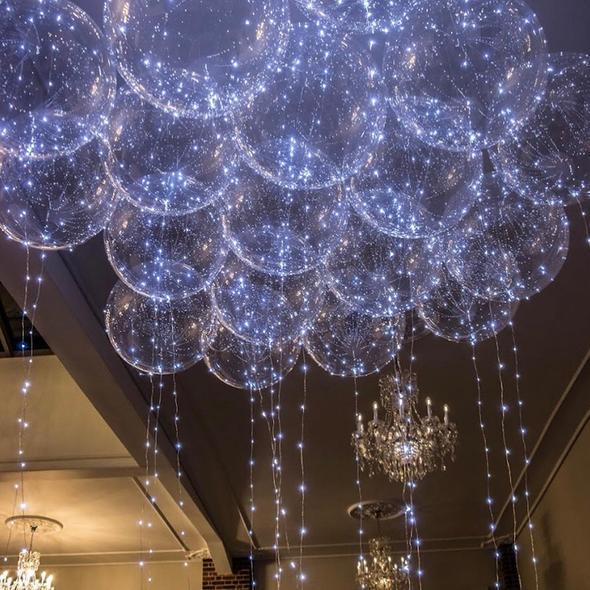 5+5 GRATUIT | PartyBalloon | Ballons LED réutilisables 