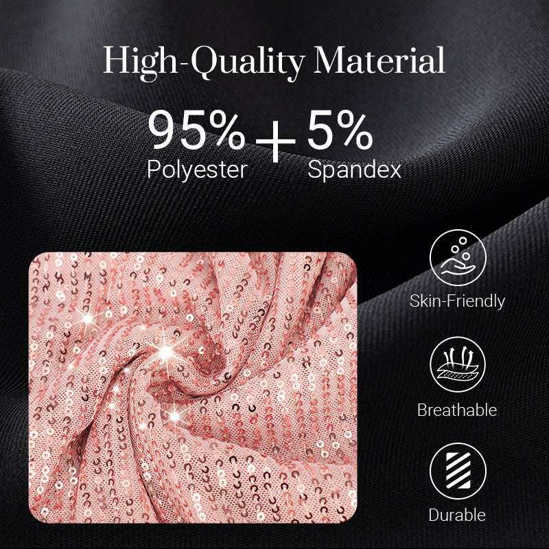 🖤Sparkly One-Shoulder Ruched Dress✨