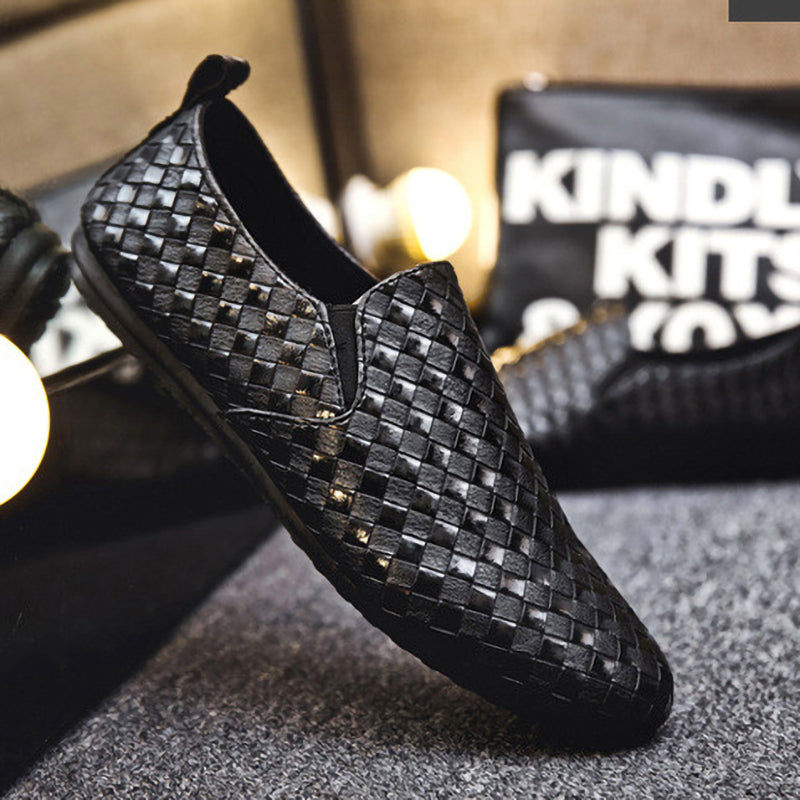 Chaussures décontractées à semelles souples et élégantes pour hommes 