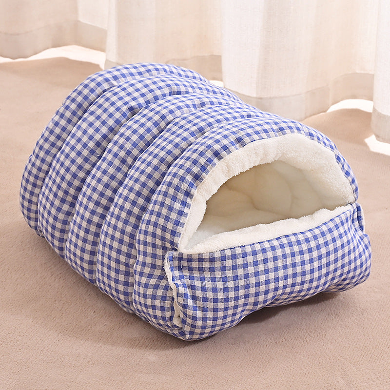 🐈Removable and Washable Winter Closed-off Cat Bed💝
