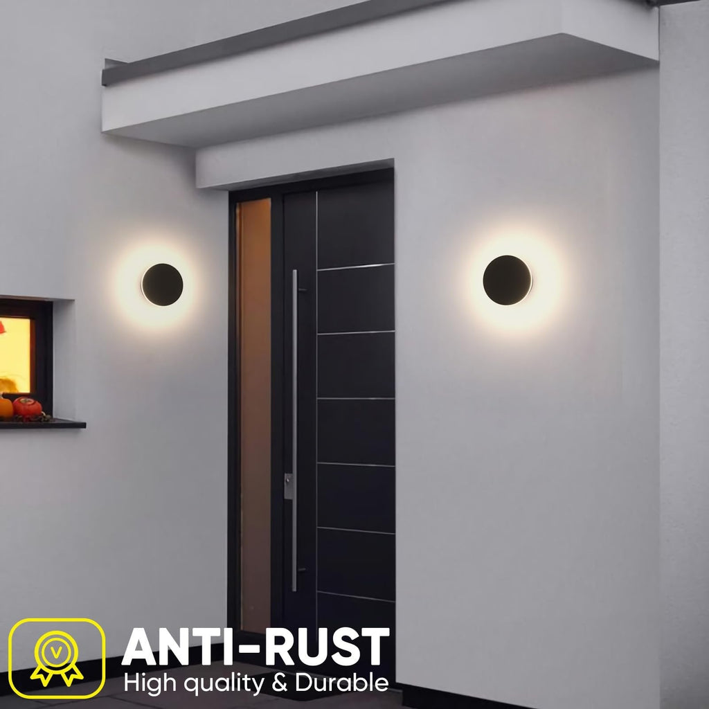 Minimalist Round LED Wall Sconce