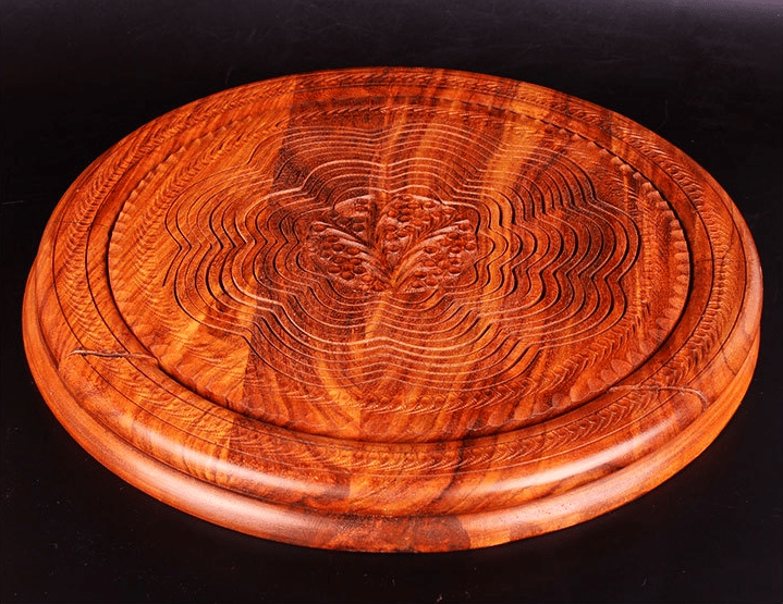 49 % DE RÉDUCTION 🔥 - Assiette à fruits en bois sculpté à la main 