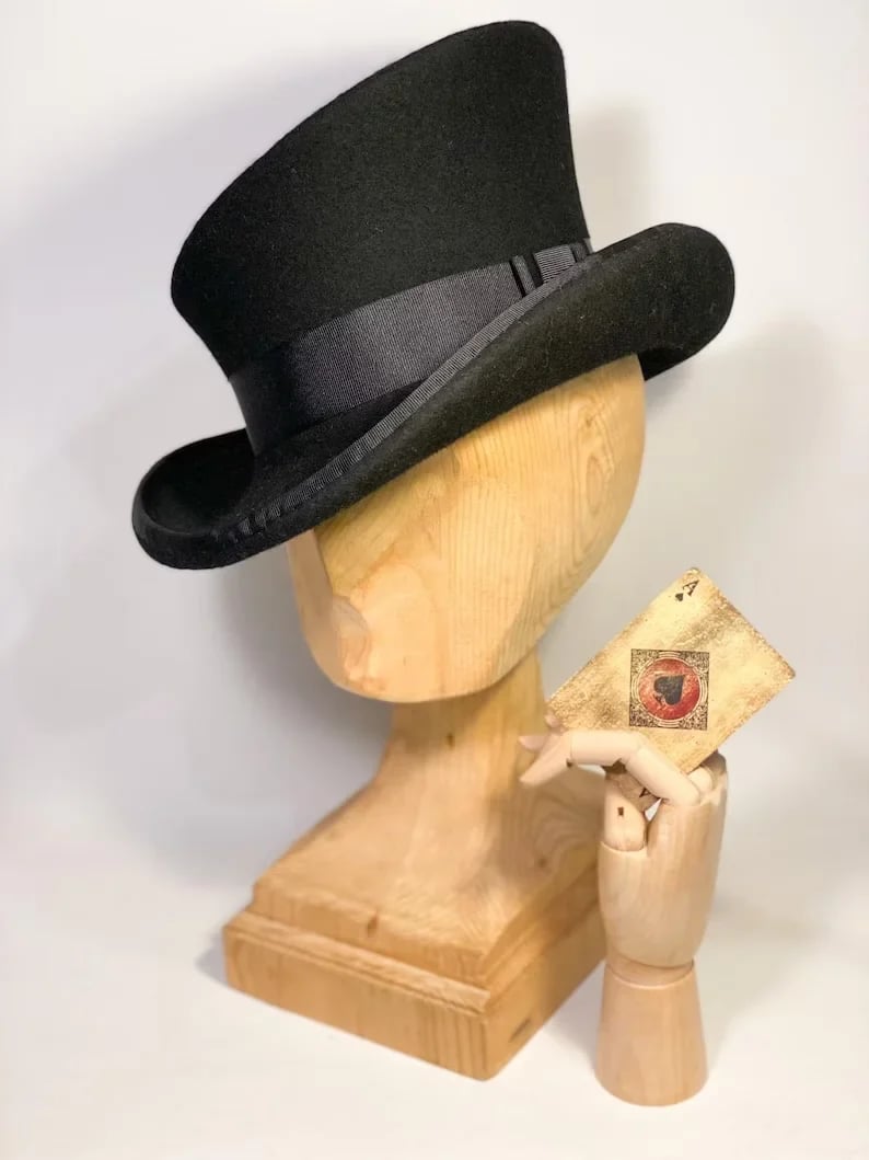 🎁20% DE RÉDUCTION - Chapeau haut de forme asymétrique 