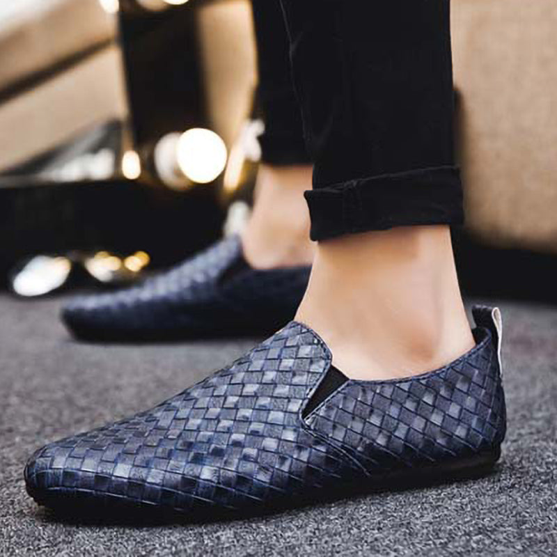 Chaussures décontractées à semelles souples et élégantes pour hommes 