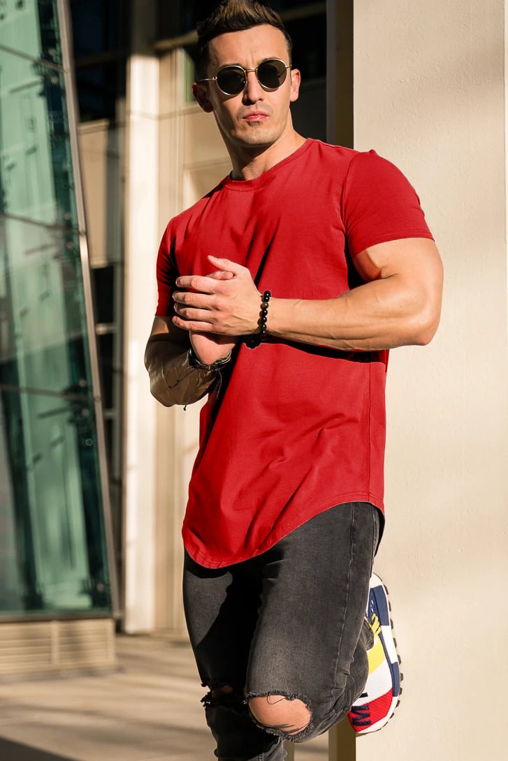 T-SHIRT DROP-CUT ESSENTIEL 
