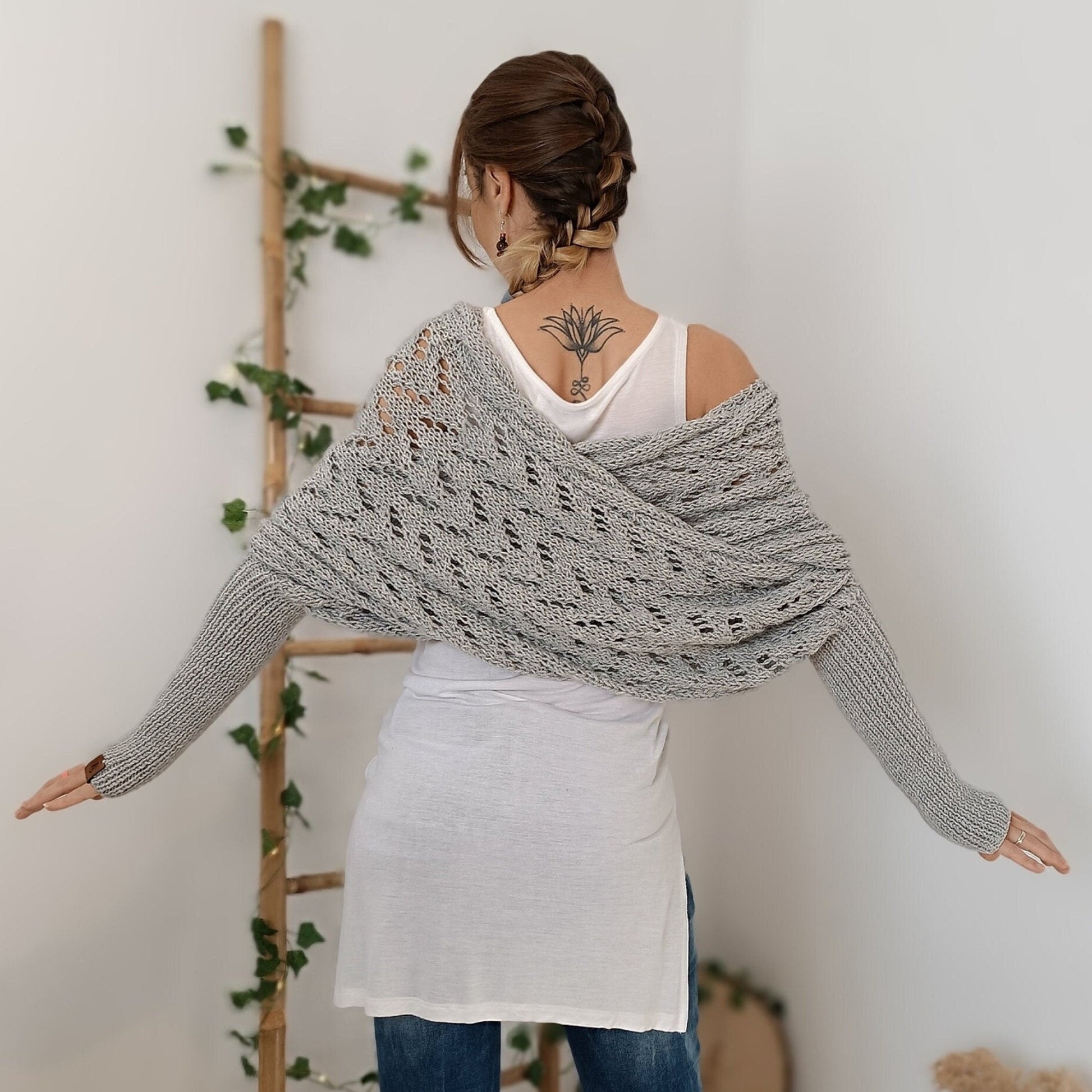 Boléros tricotés pour femmes 