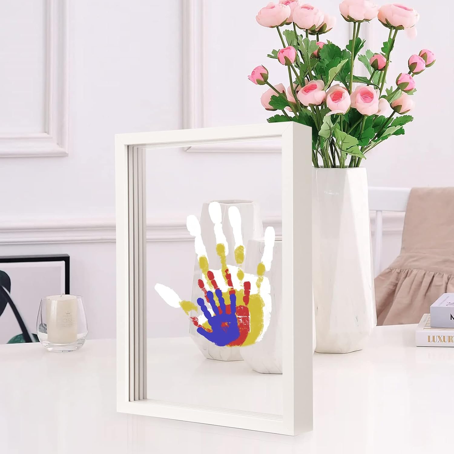 🎁Best Gift-Family Handprint Kit🔥Non-toxic, Odorless, and Harmless