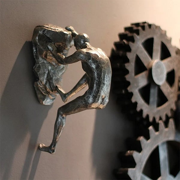 🔥Sculpture 3D unique (cuivre noir) 