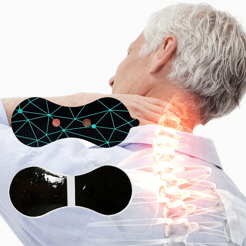 Autocollant pour masseur de cou électrique portable 