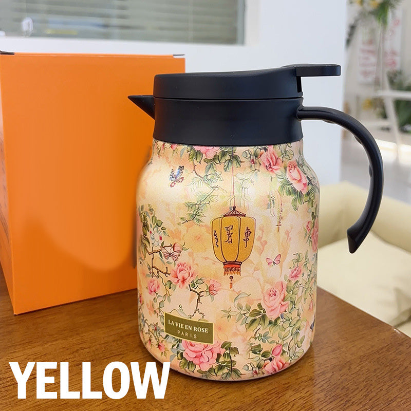 💥Hot Sale🌿1000ml Vacuum Insulated Teapot with Strainer