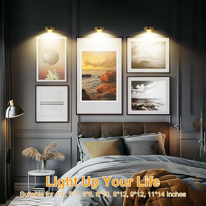 Lampe de peinture magnétique avec 13 modes d'éclairage 