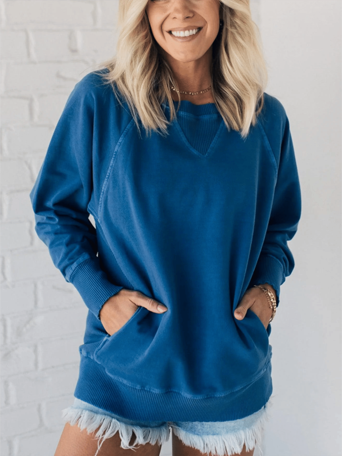 🔥Pull à poches côtelé pour femme - Achetez-en 2 et obtenez la livraison gratuite ! 